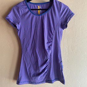 Lolë Striped Tech T-Shirt